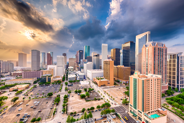 Houston, Texas, USA Skyline